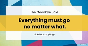 Free Clearance Sale Blog Banner Template to Edit Online