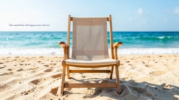 Beach Front Teams Background Template to Download