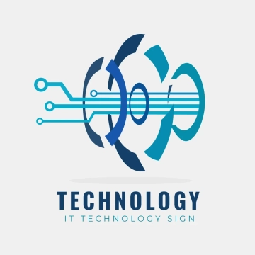 Free IT Technology Sign Clip Art Template to Edit Online