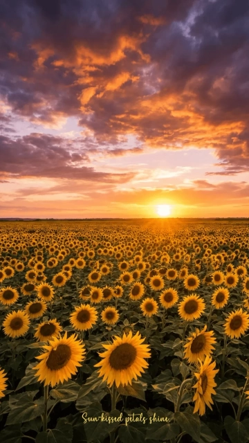Free Sunflower Background Template to Edit Online