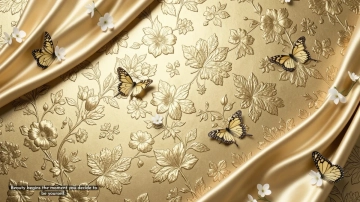 Free Aesthetic Gold Background Template to Edit Online