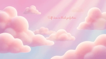 Free Baby Pink Cloudscape Background Template to Edit Online