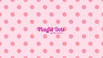Free Polka Dot Pink Background Template to Edit Online