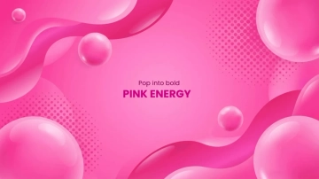 Free Bubblegum Pink Pop Background Template to Edit Online