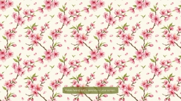 Free Cherry Blossom Background Template to Edit Online