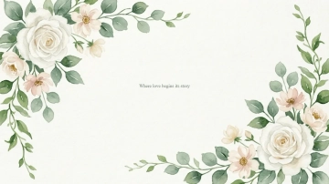 Free Floral Wedding Card Background Template to Edit Online