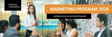Free Marketing Program Email Header Template to Edit Online