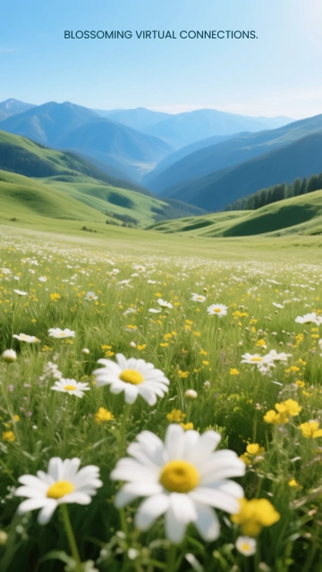 Free Spring Zoom Background Template to Edit Online