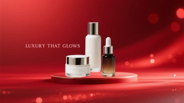 Free Beautiful Red Background Template to Edit Online