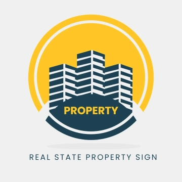 Free Real State Property Sign Clip Art Template to Edit Online