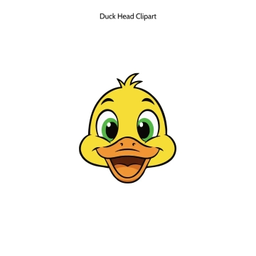 Free Duck Head Vector Clipart (PNG, SVG) to Edit Online