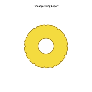 Free Pineapple Ring Vector Clipart (PNG, SVG) to Edit Online