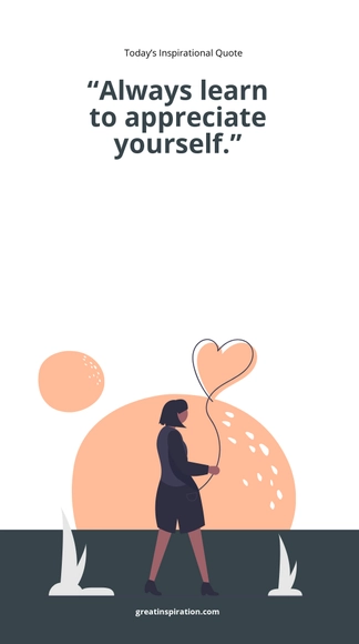 Free Inspirational Quote Instagram Story Template to Edit Online