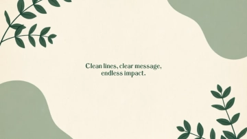 Free Minimalist Presentation Background Template to Edit Online