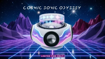 Free Space Galaxy Gaming Background Template to Edit Online