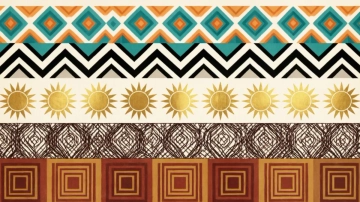 Free Aztec Pattern Background Template to Edit Online