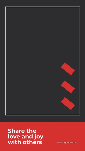 Free Holiday Quote Snapchat Geofilter Template to Edit Online