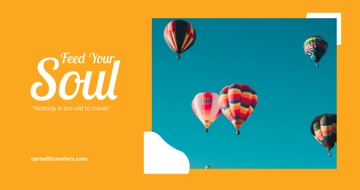 Free Travel Quote Facebook Post Template to Edit Online
