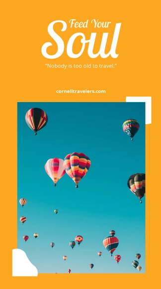 Free Travel Quote Whatsapp Post Template to Edit Online