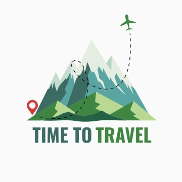 Free Travel Simple Clip Art Template to Edit Online