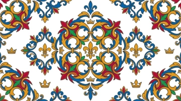 Free Retro Pattern Background Template to Edit Online