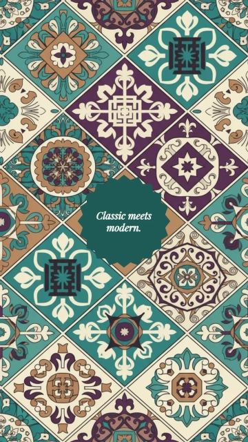 Free Art Deco Pattern Background Template to Edit Online