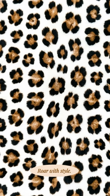 Free Animal print Pattern Background Template to Edit Online