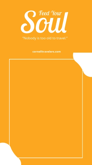 Free Travel Quote Snapchat Geofilter Template to Edit Online