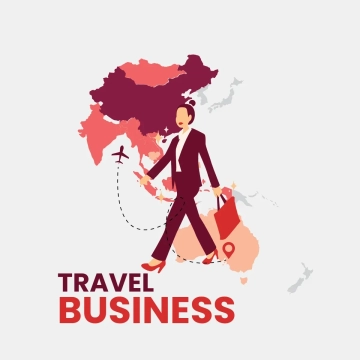 Free Travel Business Clip Art Template to Edit Online