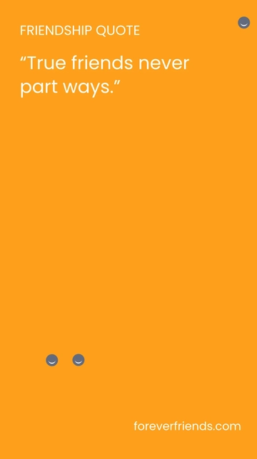 Free Friendship Quote Snapchat Geofilter Template to Edit Online