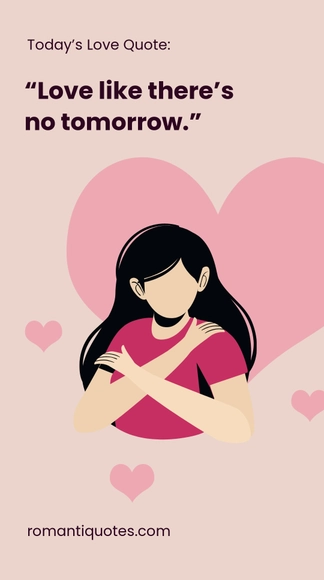 Free Love Quote Instagram Story Template to Edit Online