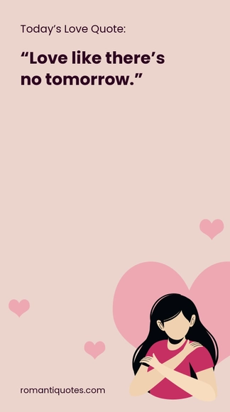 Free Love Quote Snapchat Geofilter Template to Edit Online