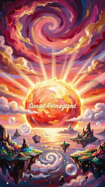 Sunset Iphone Background Template to Download