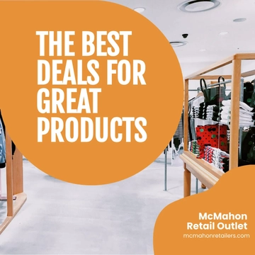 Free Retail Facebook Carousel Ad Template to Edit Online