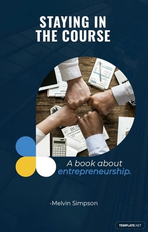 Free Business Wattpad Book Cover Template to Edit Online
