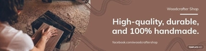 Free Etsy Handmade Shop Cover Template to Edit Online