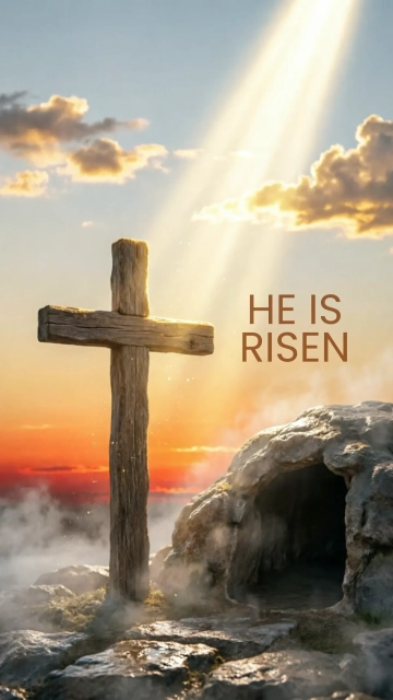 Free Religious Easter Background Template to Edit Online