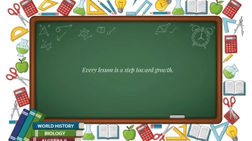 Free Education Presentation Background Template to Edit Online