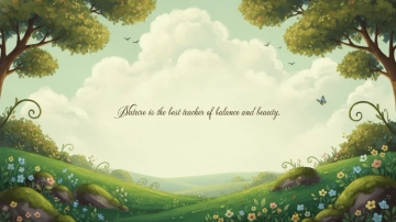 Free Nature Presentation Background Template to Edit Online