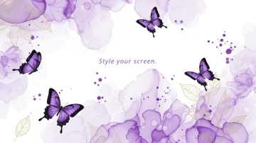 Free Purple Wallpaper Template to Edit Online