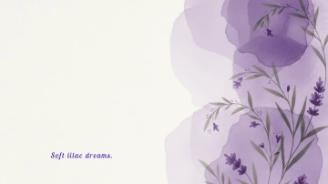 Free Light Purple Aesthetic Background Template to Edit Online