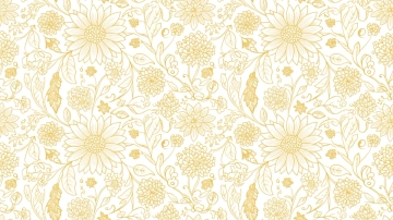 Free Golden Floral Pattern Background Template to Edit Online