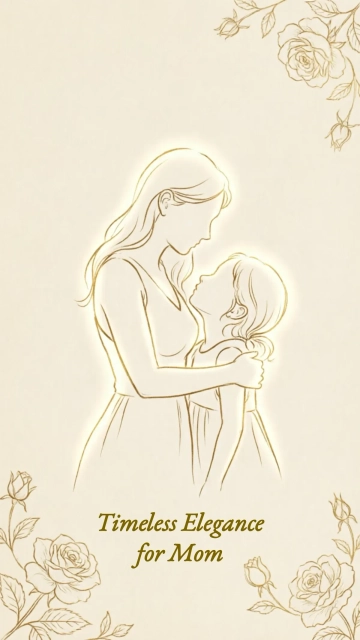 Sophisticated Mother’s Day Background Template