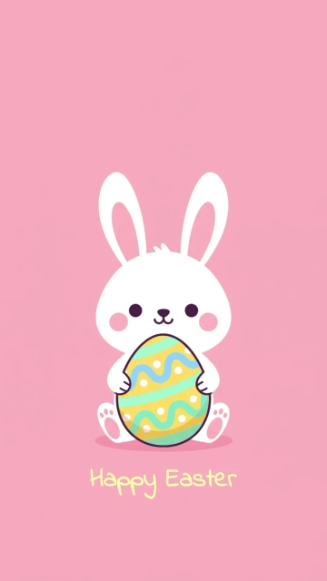 Free Minimalist Easter Background Template to Edit Online