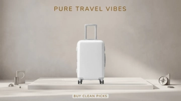 Free Clean Aesthetic Travel Background Template to Edit Online