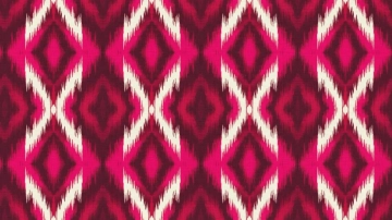 Free Ikat Pattern Background Template to Edit Online