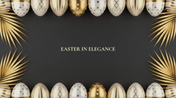 Free Luxury Easter Background Template to Edit Online
