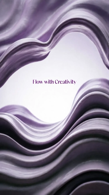 Free Purple Abstract Wave Background Template to Edit Online