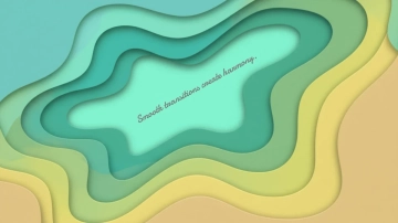 Free Gradient Paper Cut Background Template to Edit Online