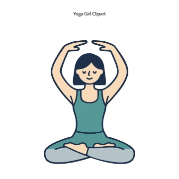 Free Yoga Girl Vector Clipart (PNG, SVG) to Edit Online